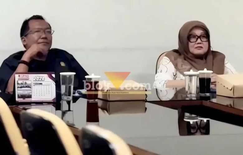 Banmus DPRD Kabupaten Blitar menggelar rapat khusus guna menyusun dan menetapkan agenda kerja lembaga legislatif (foto: Blok-a.com/Fajar)