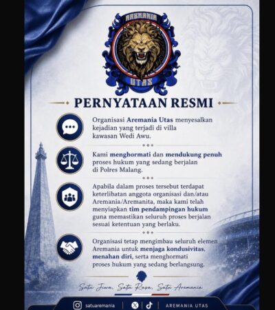 Aremania Utas Angkat Bicara, Sesalkan Insiden Dugaan Pengeroyokan Wisatawan Surabaya di Pantai Wediawu