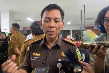 Kepala Kejari Kota Malang diwawancara soal MBG (blok-a/Bob Bimantara Leander)