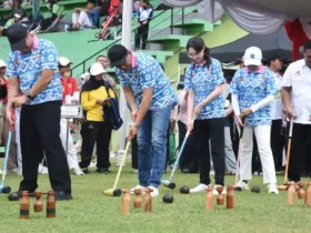 Pembukaan Jatim Open Woodball 2026 di Stadion Jenggolo Sidoarjo yang memperebutkan Piala Gubernur (foto: ist)