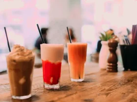 ilustrasi: menu minuman sehat di kafe