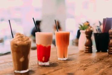 ilustrasi: menu minuman sehat di kafe