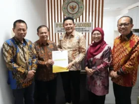 Kerja sama di sektor pendidikan, ketenagakerjaan, dan pemberdayaan masyarakat antara Pemkab Sidoarjo dengan Perpukadesi di Jakarta, Selasa (12/5/2026) (foto: ist)
