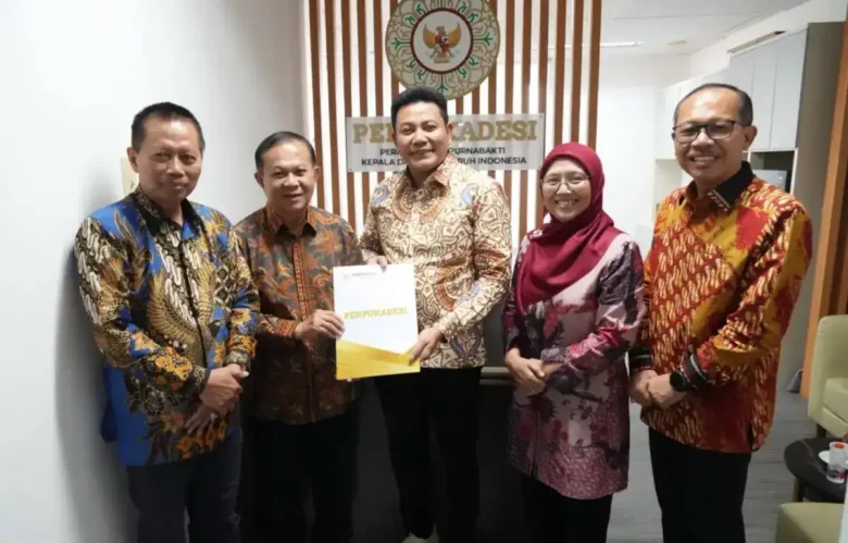 Kerja sama di sektor pendidikan, ketenagakerjaan, dan pemberdayaan masyarakat antara Pemkab Sidoarjo dengan Perpukadesi di Jakarta, Selasa (12/5/2026) (foto: ist)