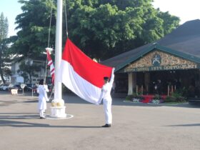 Peringatan hari lahir Pancasila yang digelar oleh Pemerintah Kabupaten Malang di Pendopo Agung (Prokopim)