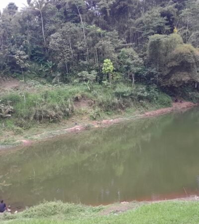 Lokasi embung yang menenggelamkan pelajar asal Permanu Kabupaten Malang (Istimewa)