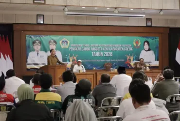 Bimtek Administrasi Penyusunan Laporan Keuangan Penerima Bantuan Cabor KONI Tahun Anggaran 2026 (foto: istimewa)