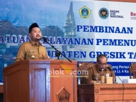 Bupati Yani Soroti Sampah Operasional SPPG di Seluruh Kabupaten Gresik.(foto: Blok-a.com/Ivan)