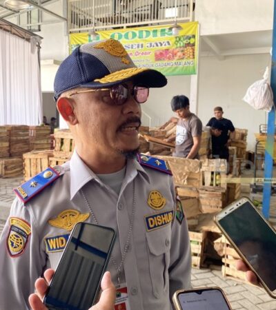 Kepala Dishub Kota Malang perbaikan jalan pasar gadang