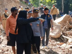 Ketua Komisi D DPRD Magetan saat sidak bersama ESDM Jatim di Tambang Sayutan (foto: ist)