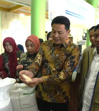 Penyaluran bantuan PBP di desa Pabean, Kecamatan Sedati (foto: istimewa)