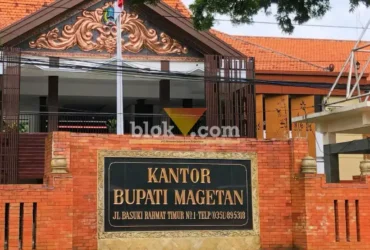 Kantor Pemerintah Kabupaten Magetan (foto: Blok-a.com/Ananda)