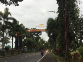 Gerbang masuk kecamatan Kepanjen. (Blok-a.com/Putu Ayu Pratama S)