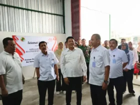 Bupati Sidoarjo, Subandi, menerima kunjungan Tenaga Ahli Utama Deputi V Kantor Staf Presiden (KSP), Letjen TNI (Purn) Arif Rahman, Jumat (12/6/2026) (foto: istimewa)