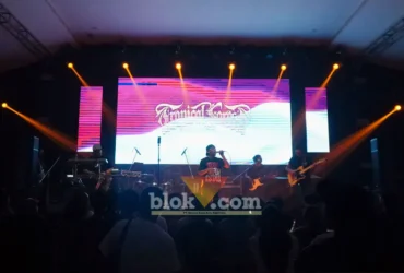 Penampilan band Tropical Forest (Malang) di acara Sound for Earth, Sabtu (31/5/2026) (foto: Blok-a.com/Ovan Z.)