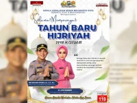 ucapan tahun baru hijriyah 1448 H kapolres mojokerto kota