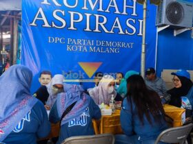 HUT Demokrat ke-25, DPC Kota Malang Gelar Donor Darah hingga Bersih Lingkungan (blok-a.com / Yogga Ardiawan)