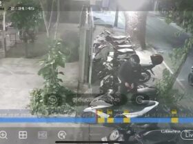 Terekam CCTV, Motor Warga Sawojajar Raib Digondol Maling di Kafe Cengger Ayam