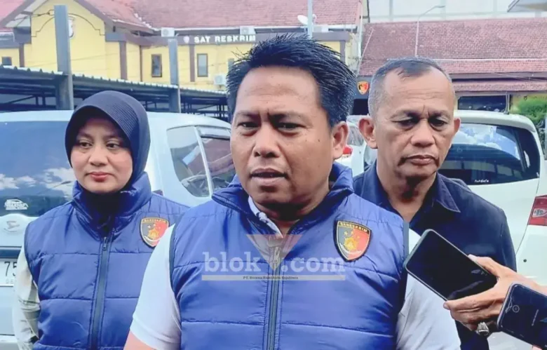 Kasat Reskrim Polres Blitar Kota, AKP Rudy Kuswoyo (foto: Blok-a.com/Fajar)
