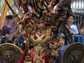 Mengusung tema "Perang Bayu" Banyuwangi Ethno Carnival (BEC) 2026 digelar 18 Juli (foto: istimewa)