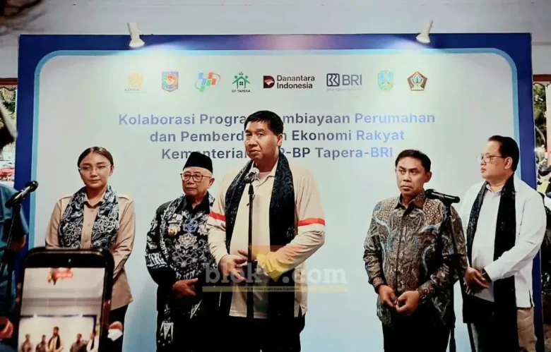 Menteri Perumahan dan Kawasan Permukiman (PKP) Maruarar Sirait melakukan kunjungan kerja ke Kota Blitar (foto: Blok-a.com/Fajar)