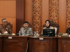 Sekda Sidoarjo, Fenny Apridawati saat menerima Direktur LSWare Inc, Kim Mansun, perusahan cyber security asal Korea Selatan (foto: istimewa)