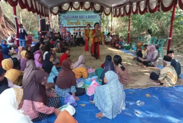 Tradisi tahunan desa dukuh bendo dengan kesenian tayub (foto: istimewa)