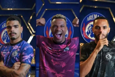 Trio Samba pemain asing Arema FC untuk Super League 2026/2027 (foto: dok. Arema FC)