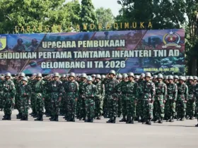 Upacara Pembukaan Diktama Gelombang II 2026 (foto: istimewa)