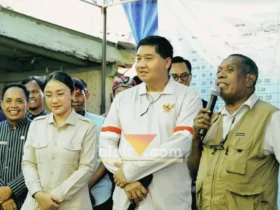 Wawali Kota Blitar, Elim Tyu Syamba bersama Menteri PKP Maruarar Sirait melakukan kunjungan kerja ke Kota Blitar (foto: Blok-a.com/Fajar)