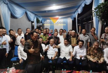 Kunjungan Menteri Perumahan dan Kawasan Permukiman (PKP) Maruarar Sirait di salah satu Perumahan di kawasan Lawang, Kabupaten Malang (blok-a.com / Yogga Ardiawan)