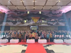 Penyerahan Program Beasiswa Pendidikan tinggi, Anak Yatim tingkat SD,SMP dan SMA sederajat Kabupaten Sidoarjo Tahun 2026, berlangsung di Mal Pelayanan Publik (MPP) Sidoarjo, Kamis (9/7/2026) (foto: Blok-a.com/Fahmi)