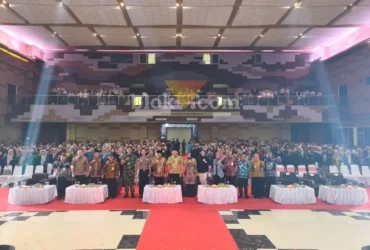Penyerahan Program Beasiswa Pendidikan tinggi, Anak Yatim tingkat SD,SMP dan SMA sederajat Kabupaten Sidoarjo Tahun 2026, berlangsung di Mal Pelayanan Publik (MPP) Sidoarjo, Kamis (9/7/2026) (foto: Blok-a.com/Fahmi)