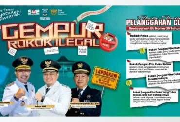 Edukasi Pemkab Probolinggo & Bea Cukai Probolinggo tentang Rokok Ilegal, untuk mengenali ciri-ciri pelanggaran cukai (foto: istimewa)
