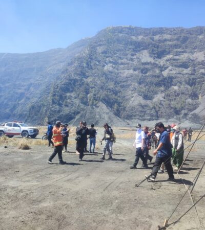 Update Kebakaran Bromo : Luas Area Terbakar Capai 520 Hektare (BPBD Kabupaten Malang)