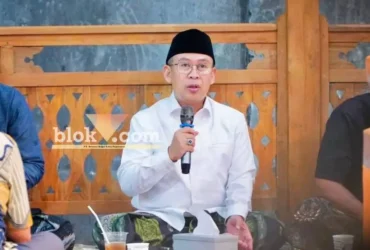 Calon Ketua Umum Pengurus Besar Nahdlatul Ulama (PBNU) KH Abdul Ghaffar Rozin atau Gus Rozin (foto: blok-a.com/Syahrul Wijaya)