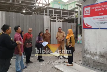 Tim Direktorat Monitoring KPK RI meninjau lokasi usaha KKMP Trate, Gresik (foto: Blok-a.com/Ivan)