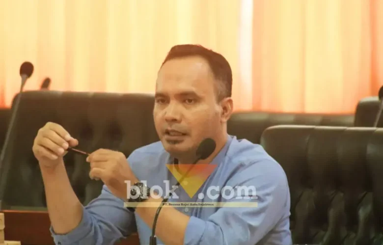 Sekretaris Komisi A DPRD Magetan, Didik Haryono (foto: blok-a.com/Nanda Bagoes)