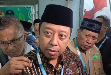 teks:%20Penasihat%20Panitia%20Muktamar%20ke-35%20Nahdlatul%20Ulama%20(NU),%20Romahurmuziy%20atau%20Gus%20Romy.(blok-a.com/Syahrul%20Wijaya)