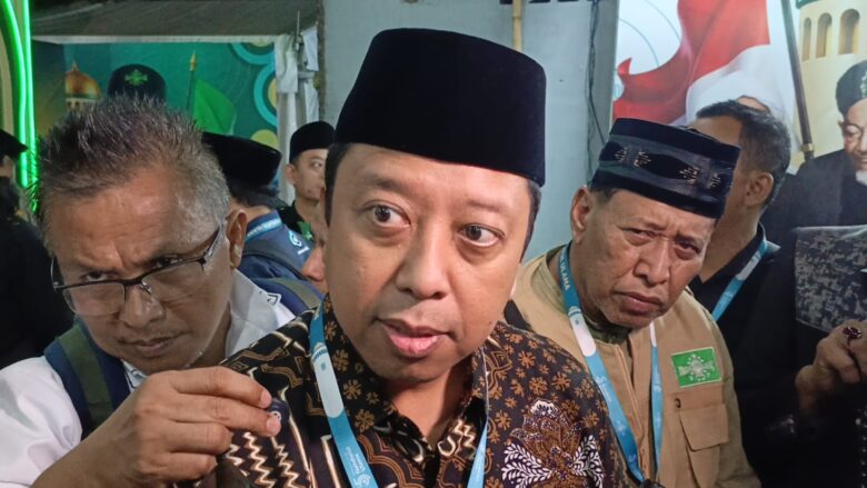 teks:%20Penasihat%20Panitia%20Muktamar%20ke-35%20Nahdlatul%20Ulama%20(NU),%20Romahurmuziy%20atau%20Gus%20Romy.(blok-a.com/Syahrul%20Wijaya)