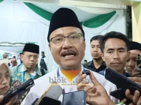 Ketua Organizing Committee (OC) Muktamar ke-35 Nahdlatul Ulama (NU), Saifullah Yusuf atau Gus Ipul (foto: blok-a.com/Syahrul Wijaya)