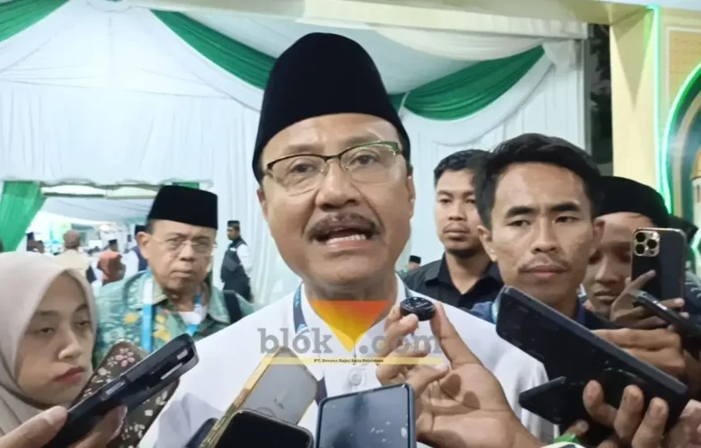 Ketua Organizing Committee (OC) Muktamar ke-35 Nahdlatul Ulama (NU), Saifullah Yusuf atau Gus Ipul (foto: blok-a.com/Syahrul Wijaya)