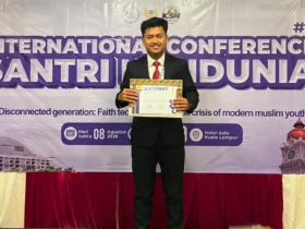 Muhammad Khofi, mahasiswa Hukum Keluarga Islam (HKI) Universitas Al-Qolam Malang, yang akan mengikuti International Conference Santri Mendunia (ICSM) di Malaysia, Singapura, dan Thailand (foto: istimewa)