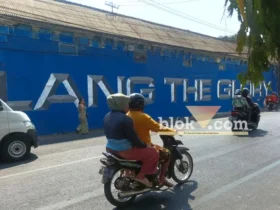 Mural "Malang The Glory Land" kembali lagi, Senin(24/8/2026) (foto: Blok-a.com/Bob Bimantara Leander)