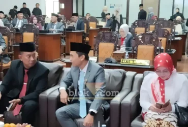 Oka Mahendra Jati Kusuma, S.E., M.M. Ketua DPRD Kabupaten Probolinggo (foto: Blok-a.com/Ridwan)