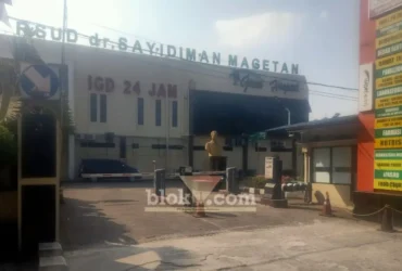 Rumah Sakit dr Sayidiman Magetan (foto: Blok-a.com/Nanda Bagoes)
