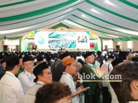Sidang Pleno I Tata Tertib Muktamar di Aula Serbaguna Pondok Pesantren Bahrul Ulum, Tambakberas, Jombang (foto: blok-a.com/Syahrul Wijaya)