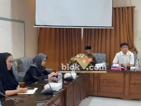 Suasana rapat kerja Komisi III DPRD Banyuwangi bersama SKPD saat pembahasan Perubahan KUA-PPAS APBD 2026, Jum'at (28082026)(foto: blok-a.com/Kuryanto)