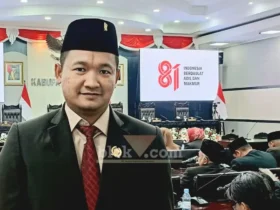 Wakil Ketua Komisi III DPRD Blitar Aryo Nugroho dorong percepatan infrastruktur, proyek strategis & penyerapan anggaran optimal demi kesejahteraan warga (foto: Blok-a.com/fajar)