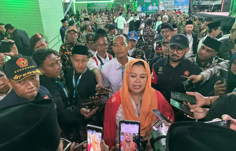 Dalam wawancara, Yenny Wahid, Putri KH Abdurrahman Wahid, mengapresiasi terpilihnya sembilan anggota Ahlul Halli wal Aqdi (AHWA) (Foto: istimewa)